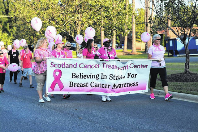 Scotland Health Care kicks of Breast Cancer Awarness Month with a