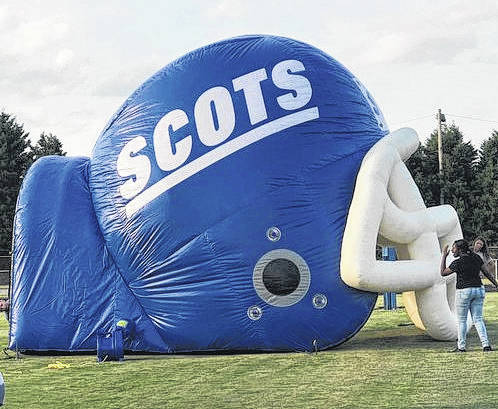 Giant Inflatable NFL Players