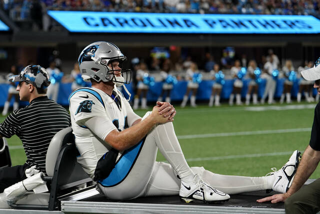 Panthers place Darnold on IR; QB will miss at least 4 games