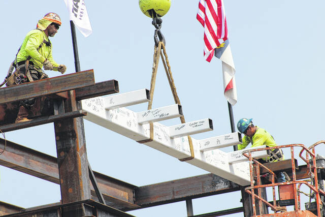 8 News Now - NOT IN OUR HOUSE! This picture was posted to Reddit last night  showing a construction worker at the Raiders stadium site before claiming  to bury a Kansas City