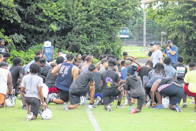 PHOTOS: Scotland Football hosts first official season practice | Laurinburg Exchange