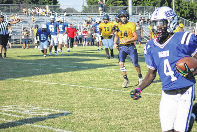 Scotland football hosts four-team scrimmage at SHS | Laurinburg Exchange